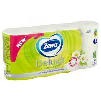 Zewa Deluxe toaletný papier 8ks Camomile comfort