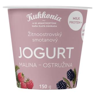Kukkonia smotanový jogurt 150 g malina,ostružina