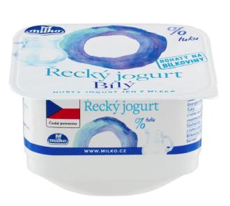 Milko Řecký jogurt 0% biely 140g