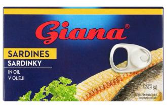 Giana sardinky v oleji 125g
