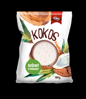 Cba kokos 180g sušený,strúhaný