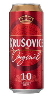 KRUŠOVICE KRÁLOVSKÝ ORIGINÁL 10% plechovka 0,5 l