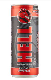 Hell Strong Apple energetický nápoj 250 ml
