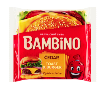 Bambino Toast & Burger čedar 130 g