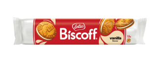 Lotus Biscoff Karamelizované sušienky spojené náplňou s vanilkovou príchuťou 150 g