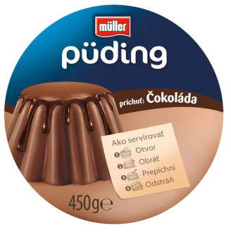 Müller Puding s čokoládovou príchuťou 450 g