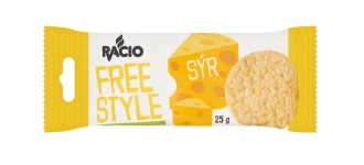 RACIO Free Style ryžové kolieska syr 25g