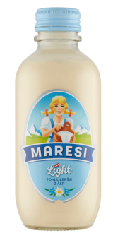 Maresi Light čiastočne odtučnené zahustené mlieko nesladené 250g
