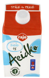 Rajo Acidko Biele 1% 450g