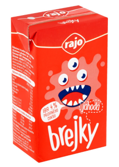 Rajo Brejky Jahoda 250ml