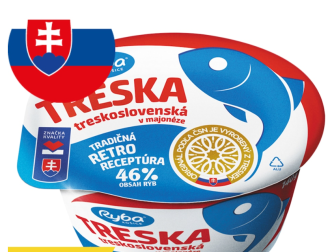 Ryba Košice Treska treskoslovenská v majonéze 140 g