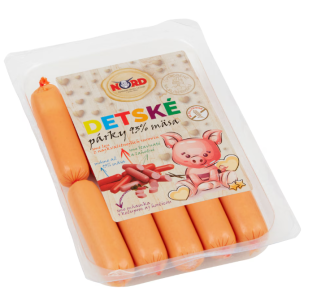 Nord Detské párky 220g