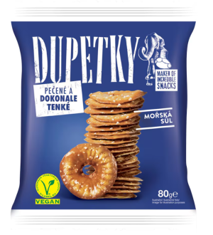 Dupetky Praclíky s jedlou morskou soľou 80 g